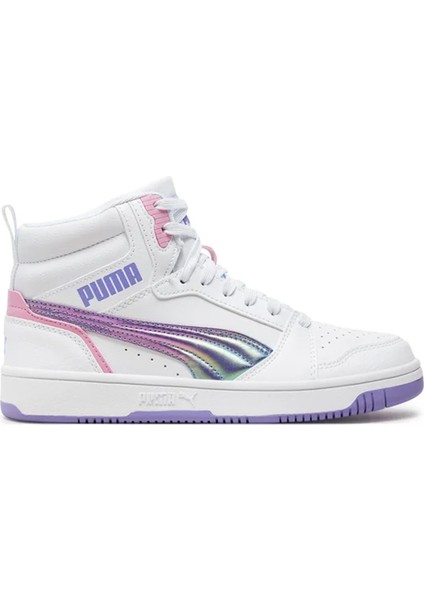 Beyaz Kadın Bot 39872501-PUMA REBOUNDV6MIDBOUNCYSKY