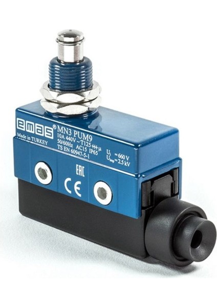 MN3PUM9 Mini Siviç Tip 3 Kalın Uzun Metal Pimli