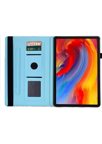 Lenovo Tab M11 / Xiaoxin Pad 11 2024 Çiçek Deri Akıllı Tablet Kılıfı (Yurt Dışından)