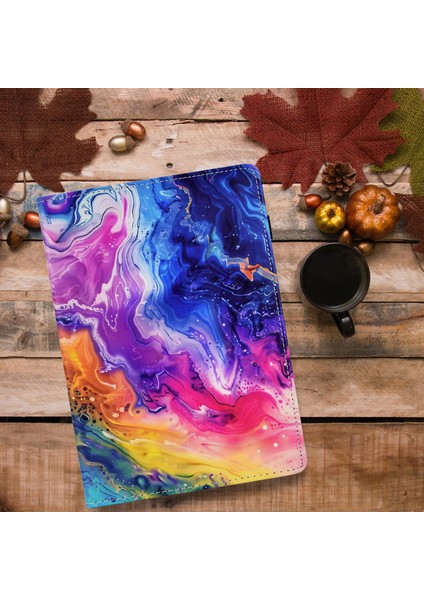 Lenovo Tab Tab M11 Mermer Boyalı Tablet Kılıfı (Yurt Dışından)