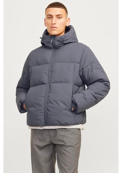 Erkek Jorvesterbro Puffer Mont AW24 - Gri