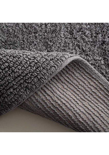 Petra 2'li Banyo Paspas Seti %100 Karde Pamuk Antrasit 60X90-40X60 modelleri