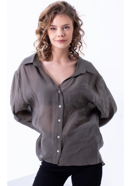 Kadın, Oversize Gömlek.