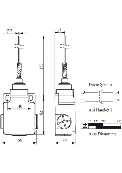 L2K13SOM101 Acısal Hark.spiral Telli Çok Yönlü Kol fiyatları