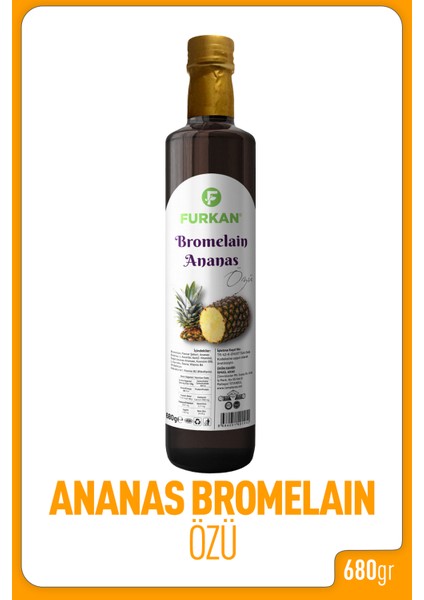 Bromelian Ananas Özü 680 gr