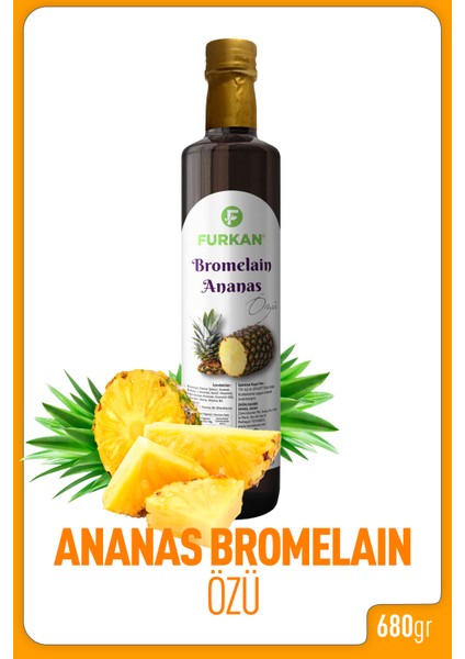 Bromelian Ananas Özü 680 gr