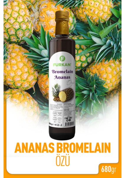 Bromelian Ananas Özü 680 gr