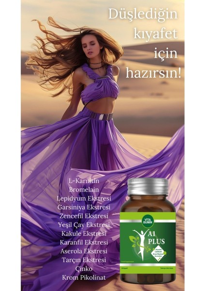 Vitabumin A1 Plus L Carnitine Lepidium indirimleri