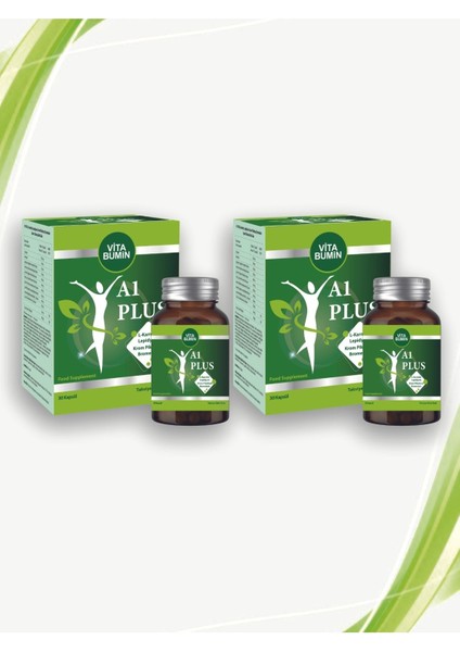Vitabumin A1 Plus L-Carnitine Lepidium - Bitkisel 30 Kapsül x 2 Adet fırsatları