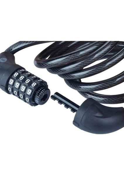 Yale Essential Kablolu Bisiklet Kilidi 1800MM Şifreli YCC0101802 modelleri