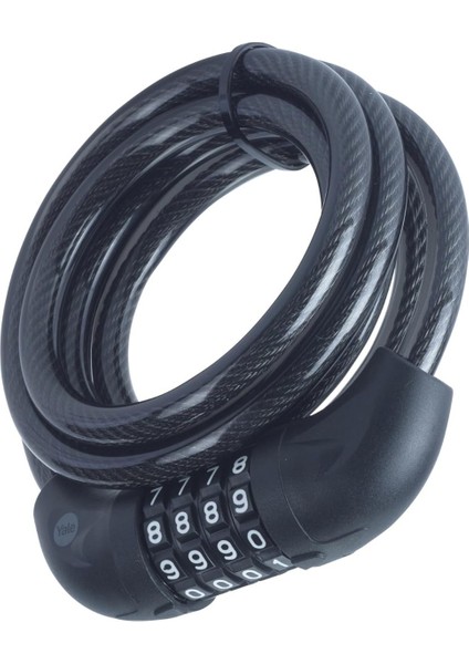 Yale Essential Kablolu Bisiklet Kilidi 1800MM Şifreli YCC0101802 indirimleri