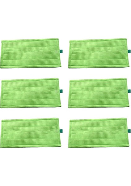 Uygun Vorwerk Kobold SP600 MF600 Elektrikli Süpürge Yedek Parça Aksesuarları Kuru ve Islak Yıkanabilir Paspas Pedi Paspas 6 Adet (Yurt Dışından)