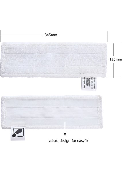 8 Adet Buharlı Temizleyici Zemin Paspas Bezi Karcher Easyfix Sc1 Sc2 Sc3 Sc4 Sc5 Buharlı Paspas Temizleyici Yedek Parça (Yurt Dışından)