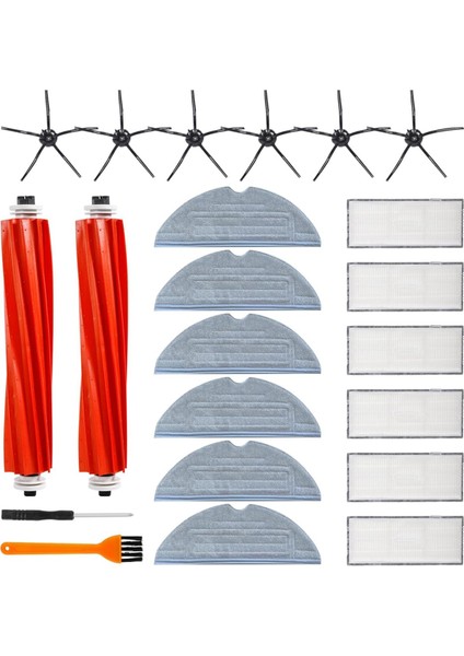 Roborock S7 Için Aksesuarlar, Roborock S7/S7+/T7S Plus/t7 Için Yedek Parçalar, Ana Fırçalar, Filtreler, Yan Fırçalar (Yurt Dışından)