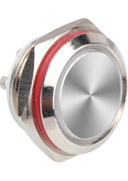 WD16C1-PIN-P1 16 mm Düz Yaylı Metal Buton