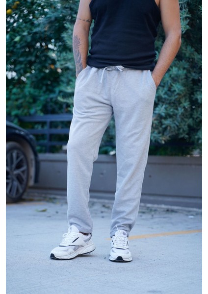 Erkek Pique Eşofman Altı Double Paça Jogger Pantolon (Pike Kumaş - Kalıp)