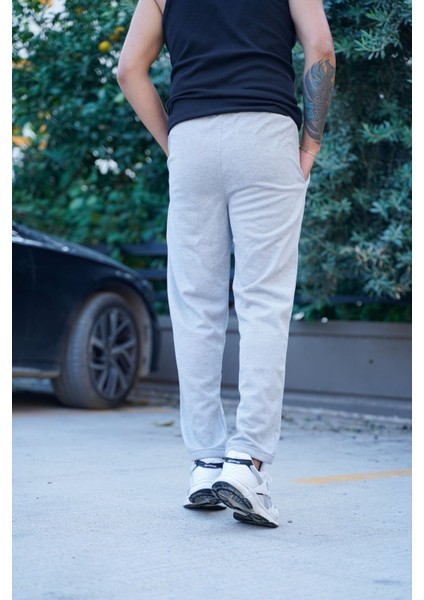 Erkek Pique Eşofman Altı Double Paça Jogger Pantolon (Pike Kumaş - Kalıp)