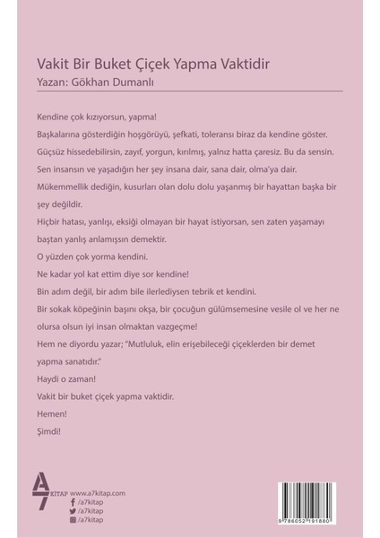Vakit Bir Buket Çiçek Yapma Vaktidir fiyatları