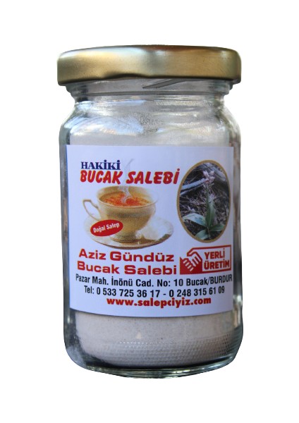 Doğal Bucak Salebi Dondurmalık Toz Sahlep 100 gr