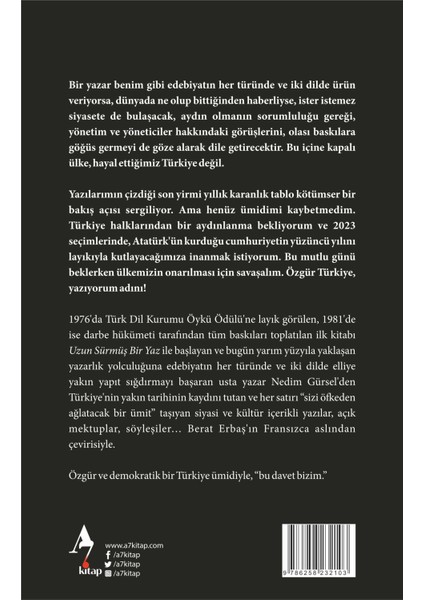 Özgür Türkiye fiyatları