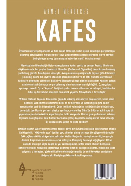 Kafes - Ahmet Menderes