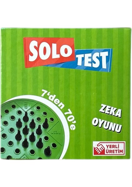 Solo Test - Zeka ve Strateji Oyunu