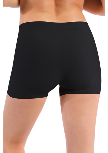 Lazer Kesim Kadın Iz Göstermeyen / Yapmayan Boxer Micro Etek/elbise/tayt Altı Iz Yapmaz Boxer