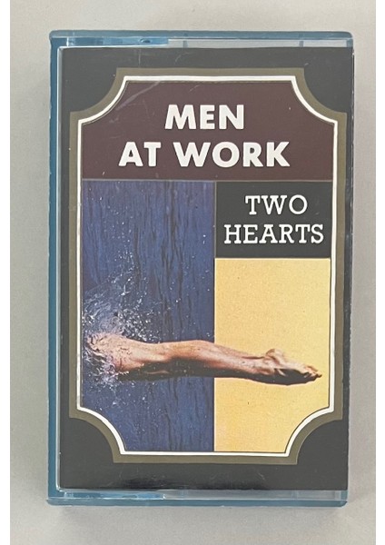 Men At Work Two Hearts Kaset (Orjnal 1985 Dönem Kağıt Türk Baskı Kaset)