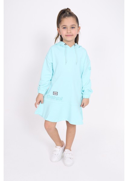 Kız Çocuk Baskılı Elbise