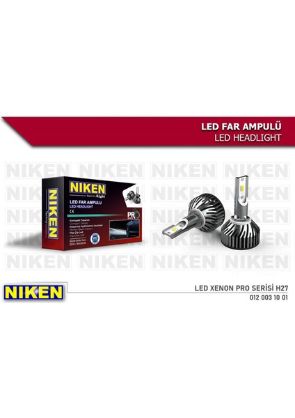 Ampül LED Xenon Pro Serisi H27 13