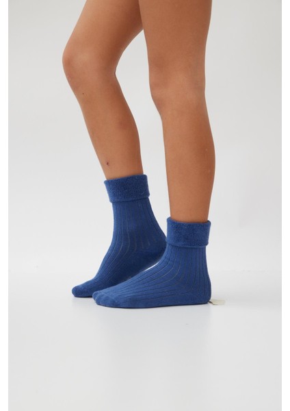 Kız Çocuk Havlu Çorap Mavi fiyatları