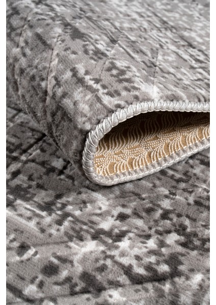 Kaymaz Taban Yıkanabilir Modern Salon Mutfak Oturma Odası Çocuk Odası Halısı 5002 Antrasıt modelleri