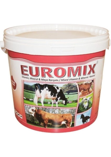 Euromix 5 kg Tüm Hayvanlar Için Yem Katkısı