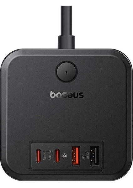 Power Cube 3AC+2U+2C 30W Şarj Cihazı 1.5 Metre
