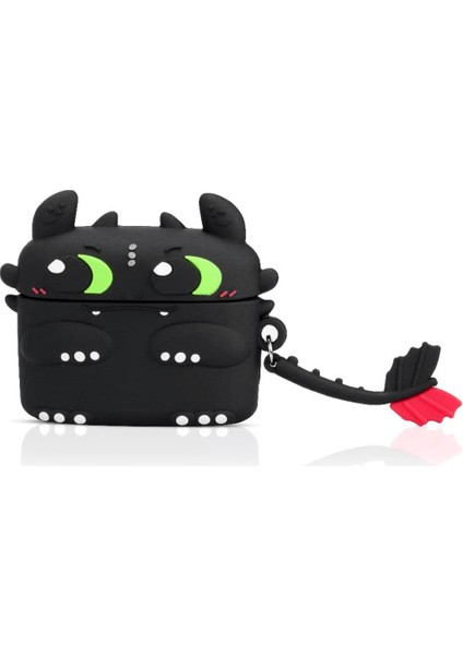 Airpods 4.nesil / Anc Kılıf Cartoon Figürlü Silikon Crtn-Fgr-Tthlss