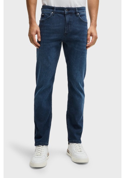 Streç Pamuklu Slim Fit Jeans Erkek Kot Pantolon 50527044 411