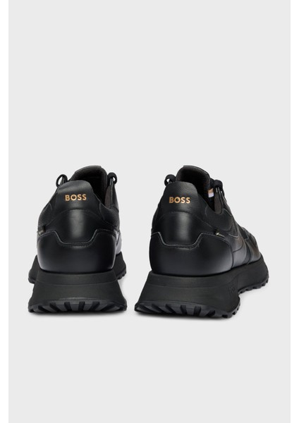 Deri Logolu Sneaker Ayakkabı Erkek Ayakkabı 50529520 005