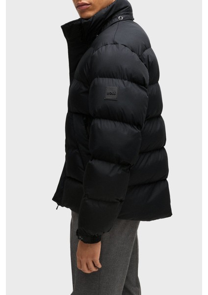 Regular Fit Çıkarılabilir Kapüşonlu Su Itici Şişme Mont Erkek Mont 50525243 001