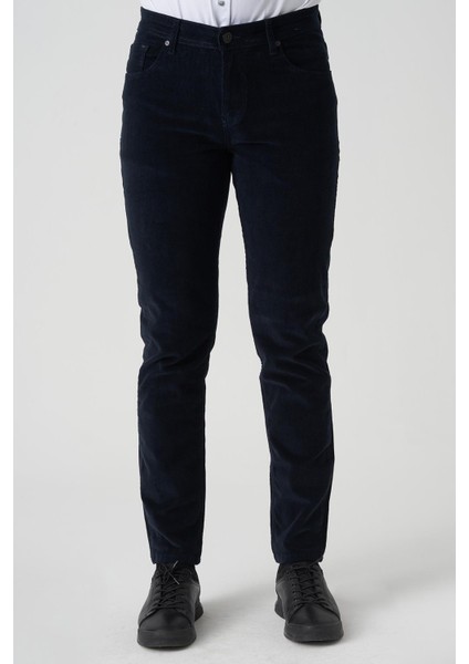 Braga P1040 Slim Fit Pamuklu Kadife Pantolon Laci
