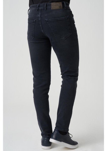 Cartaxo J2501 Ayla Regular Fit 5 Cep Jean Pantolon Blue Black fırsatları