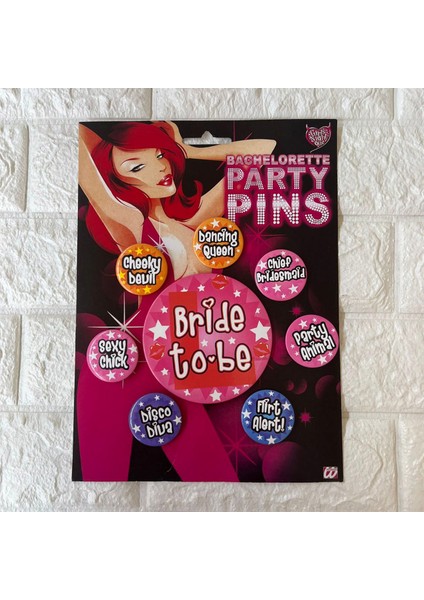 - Bride To Be Parti Rozeti 8 Adet No-1 13