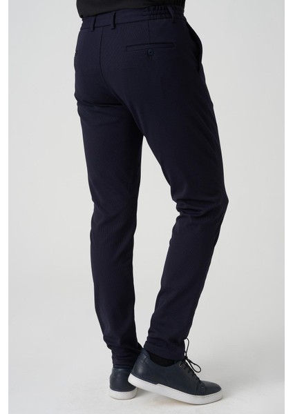 Barreiro P1036 Slim Fit Twis Bağcıklı Likralı Jogger Pantolon Laci