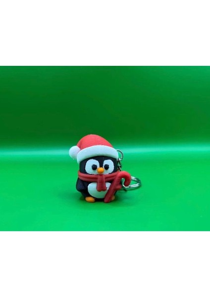 Yılbaşı Penguen Anahtarlık
