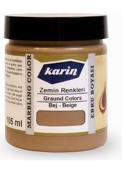 Ebru Boyası 105 Ml. 904 Zemin Renkleri - Bej