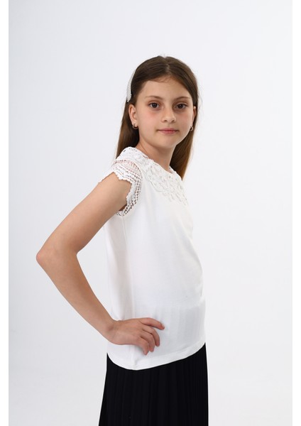 Kız Çocuk Okul Tişört modelleri