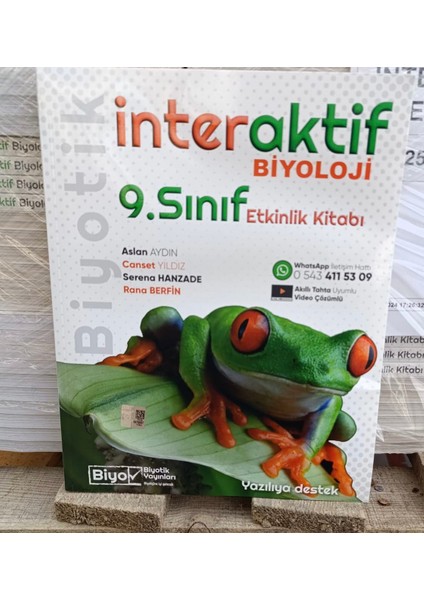 Biyotik 09.sınıf Interaktif Etkinlikli Soru Bankası (Yeni Müfredat)