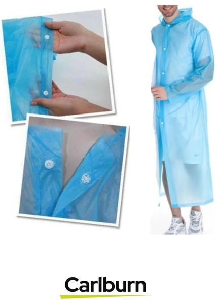 Özel Üretim Kullan At Su Geçirmez Sızdırmaz 0,2mm Kalınlık Tek Kullanımlık 10 Adet Yağmurluk fiyatları