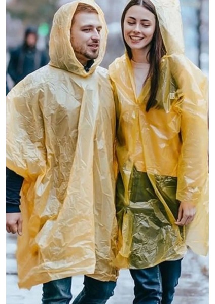 Özel Üretim Kullan At Su Geçirmez Sızdırmaz 0,2mm Kalınlık Tek Kullanımlık 10 Adet Yağmurluk modelleri