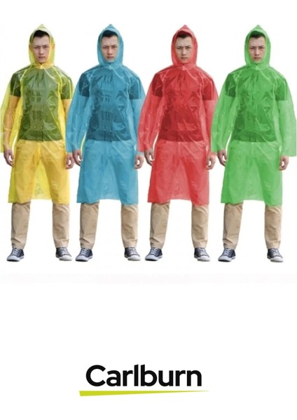 Özel Üretim Kullan At Su Geçirmez Sızdırmaz 0,2mm Kalınlık Tek Kullanımlık 10 Adet Yağmurluk fırsatları