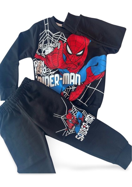 Alt Üst Erkek Çocuk Spıdeman Takım